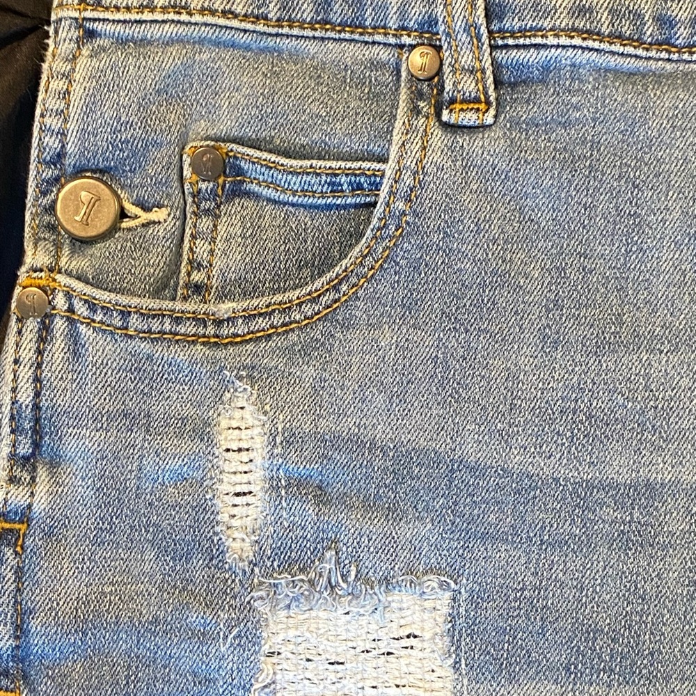 Anthropologie Pilcro and the Letterpress Denim Overalls - Picture 7 of 11